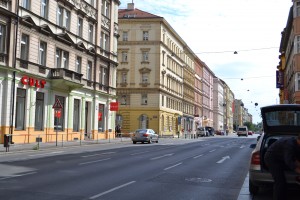 Sokolská ulice - současný stav